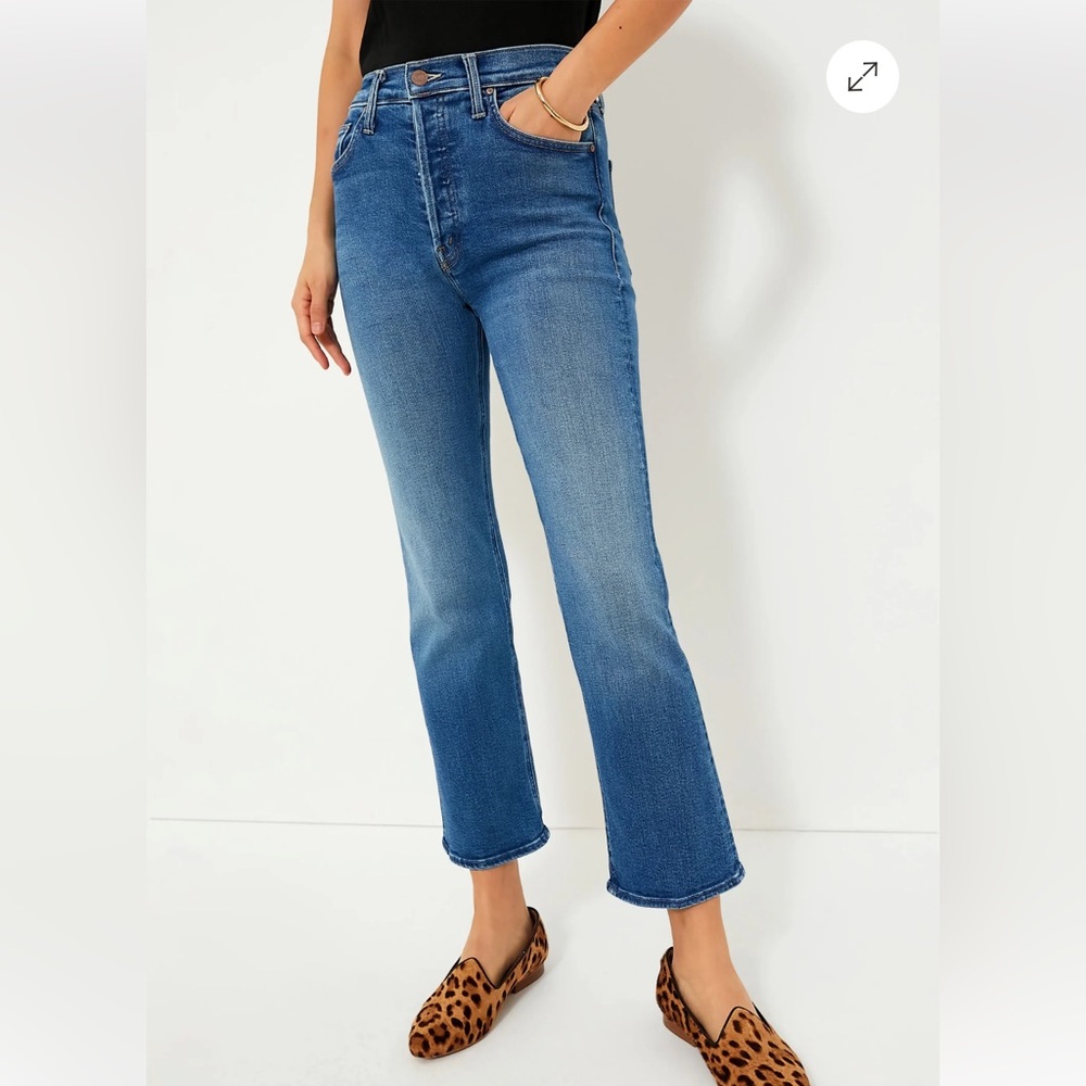 New without tag, MOTHER tripper ankle fray